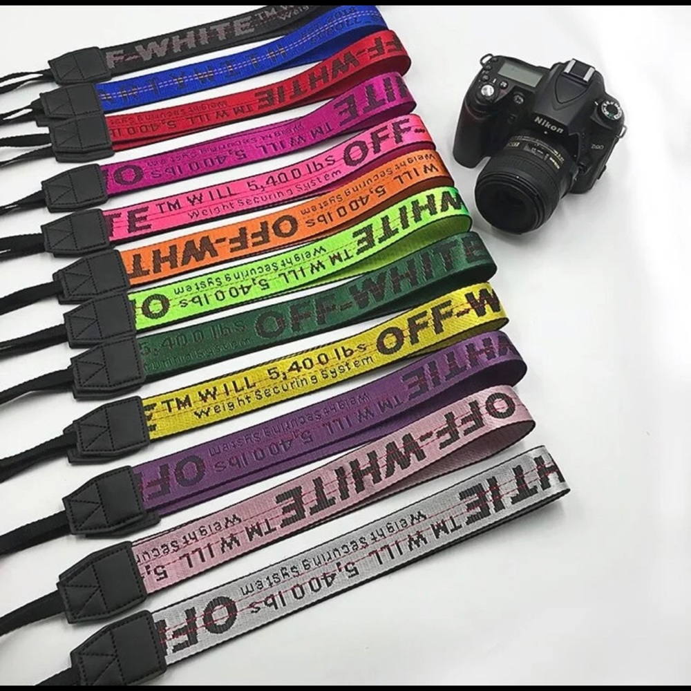 Off-White Camera Strap
